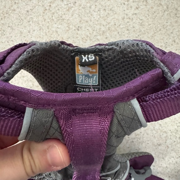 Kurgo Purple and Gray Dog Harness Size XS - Picture 7 of 8